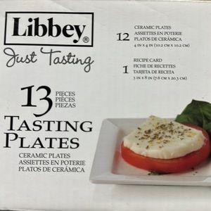 Libbey 13 piece tasting set